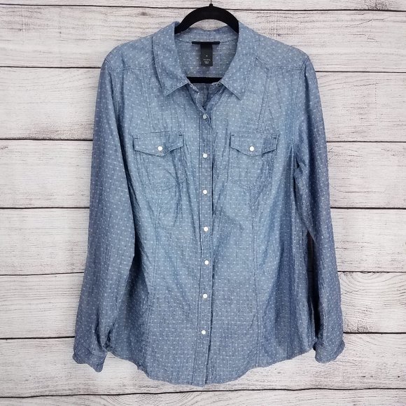 denim shirt size 18